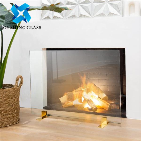 Vidro especial da chaminé fogo de 3mm - de 19mm - vidro resistente para lugares públicos