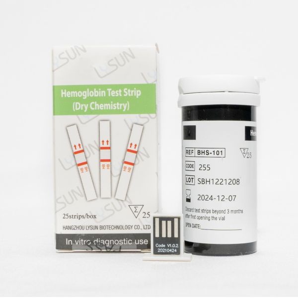 BHM-102 Hemoglobin HCT Analyzer Accurate Blood Glucose Meter