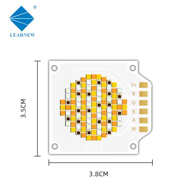26MM 95CRI 250W 26V Пятицветный COB LED CHIP для профессиональных фотографических светильников