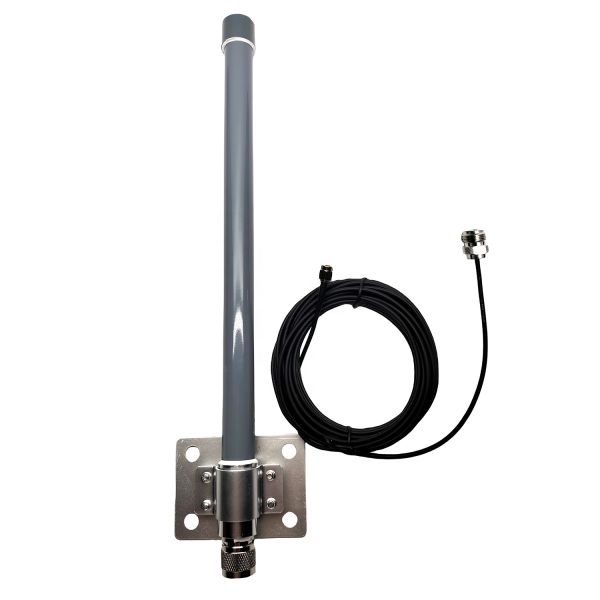 IP67 LoRa Antenna 433/868/915MHz 3-12Dbi Vertical Polarized Omnidirectional Outdoor Communication Antenna
