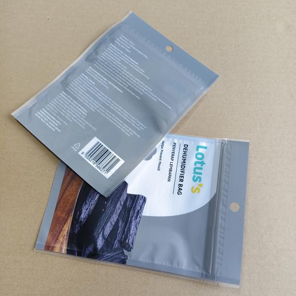 HD Rotogravure Printed Three Sided Sealing Bags For Dehumidification Products Packaging Moisture-Proof And Odorless.