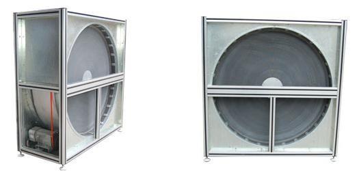heat recovery wheel, energy recovery wheel, total heat recovery wheel