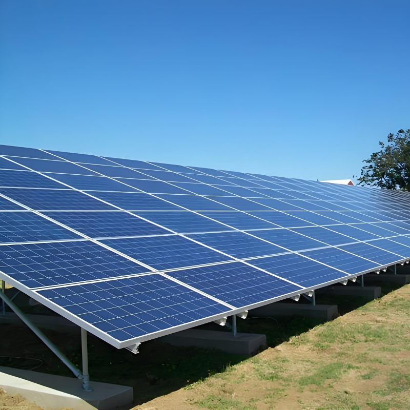Ground Solar Mounting Brackets corrosion resistant aluminum alloy modular design for installation and solar panel support