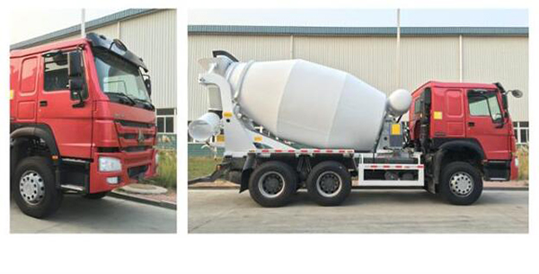 Тележка 6кс4 10 конкретного смесителя ХОВО катит корабль конкретного смесителя тележки