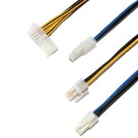 Récipient de Molex 39-01-2040 logeant le harnais fait sur commande de fil pour l'alimentation d'énergie