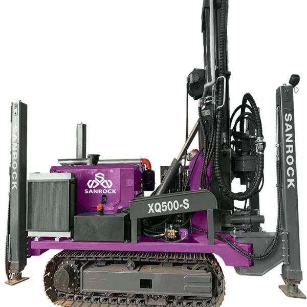 Portable Water Well Drilling Machine 500m Deep Full Hydraulic Water Well Drilling Rig