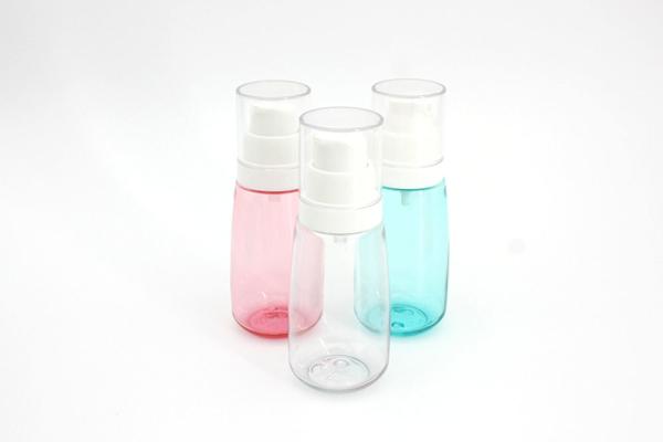 87mm 3.38oz Screw Cap Lotion Pump Bottle Sprial Mouth