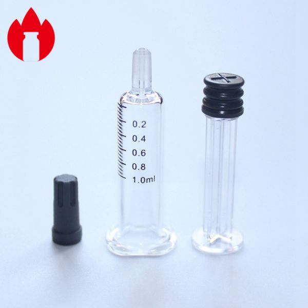 1ml Standard Lure Glass Prefilled Syringes With Soft Protecting Cap