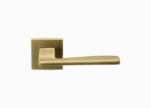 Architectural Style Brass Door Handles for Hotel / Home 5 years Warranty