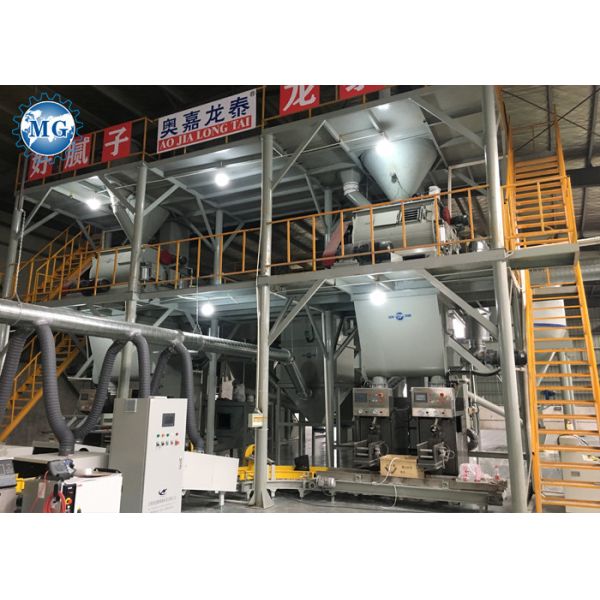 Mortero seco del SGS que mezcla la máquina automática de la lechada de la teja