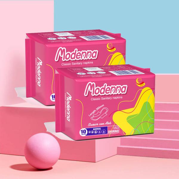 Acessórios higiénicos de anião de 280 mm, venda por grosso de guardanapos higiénicos ultrafinos e super absorvedores para senhoras
