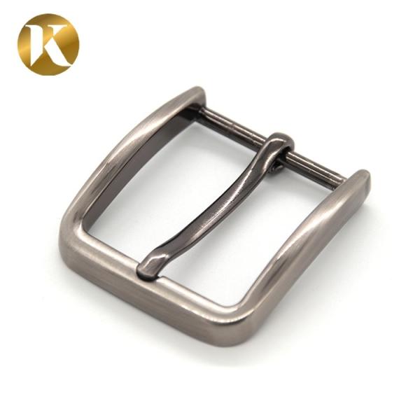 Wenzhou KML Custom fashion new design 35mm mens metal bag pin belt buckle with logo