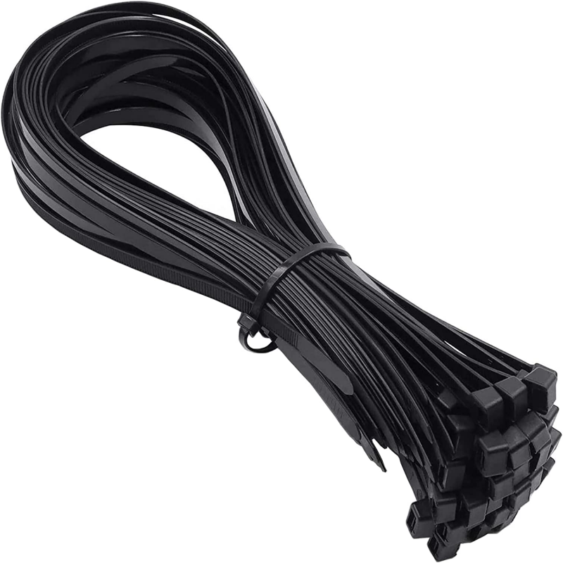 Eco Friendly Plastic Cable Wrap Weather Resistant Color Coded Cable Ties