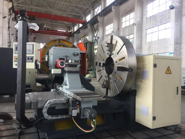 Stepless Speed CNC Facing In Lathe Machine Large Diameter Heavy Duty 2500mm