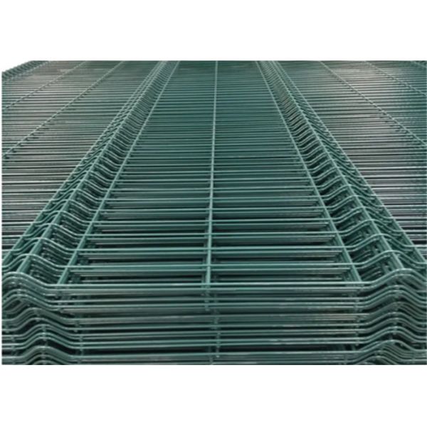 Triangle Bend Wire Mesh Fence V Shape V Mesh Security Fencing Powder Coating