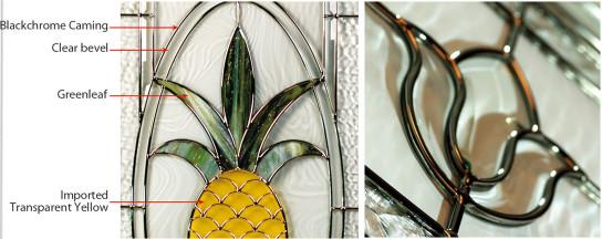 decorative glass  details