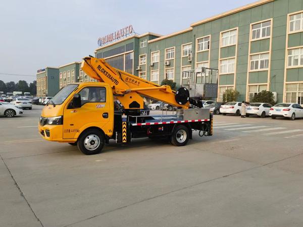 China Manufactory Sells Small 4x2 Aerial Platform Truck 23M High Latitude Operation Work