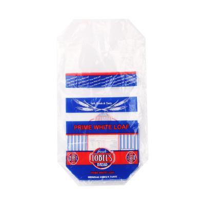 LDPE EPI Clear Plastic Bread Bags Eco Friendly Storage Packing
