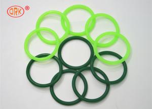 Fluorine Rubber Seals O Ring Heat Resistant , Green O Rings For Aircraft Engine