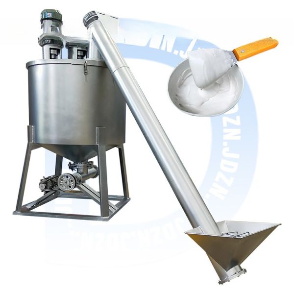 Dry Powder Mortar Production Line Sand Cement Mixer Wall Putty Mixing Equipment Ceramic Tile Adhesive Making Machine
