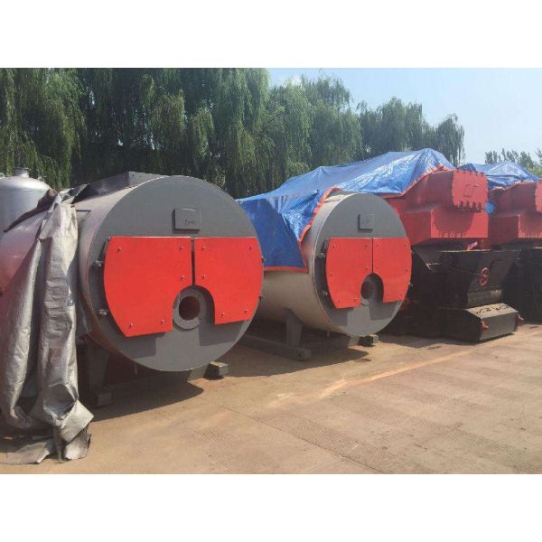 Simple Structure Gas Fired Water Boiler , Safety Operation Industrial Water Boiler