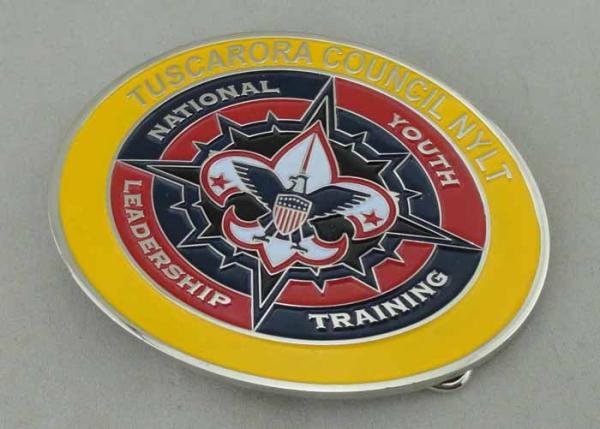 Die Casting Zinc Alloy Custom Made Buckles Soft Enamel , Nickel Plating