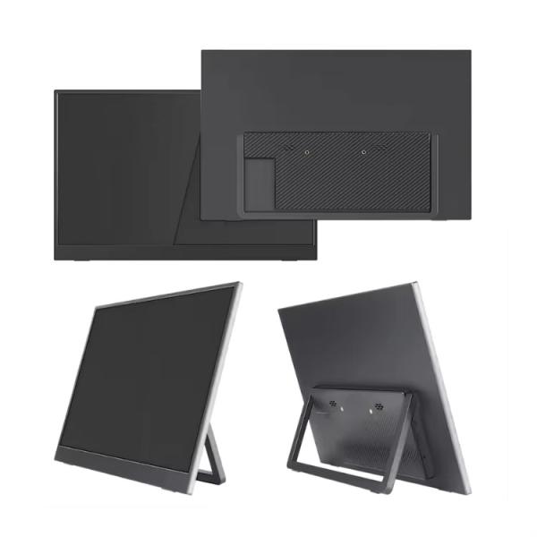 Moniteur de jeu IPS Ultra 1080P, moniteur portable 13,3 pouces, moniteur externe, adapté aux ordinateurs portables et aux téléphones mobiles