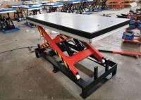 Carretilla hidráulica móvil eléctrica de la tabla de elevación con el bolsillo 1300x850m m de la bifurcación