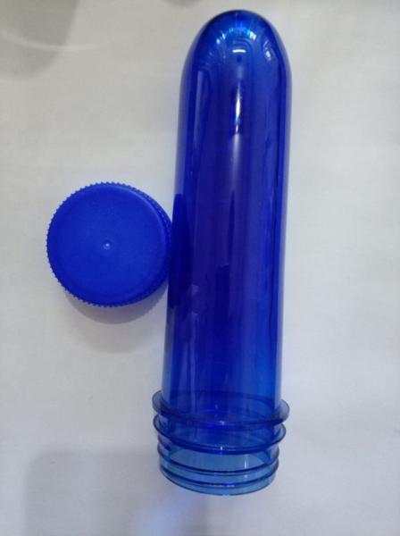 PET virgin resin with 28mm neck plastic preform customized color and weight used for various volume plastic bottles