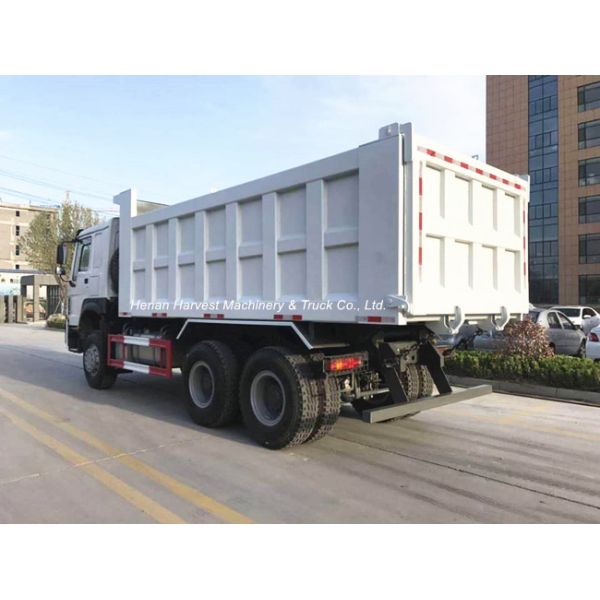 Howo Middle Lifting 6x4 30 Ton Left Hand Drive 371hp Diesel Dump Truck