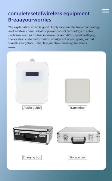 Automatic Induction Guide, You Can Listen To The Explanation Directly When You Wear It