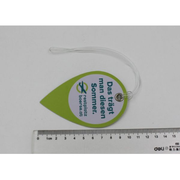 Cute Security 16P Free PVC Luggage Bag Tags / school Childrens Luggage Tags