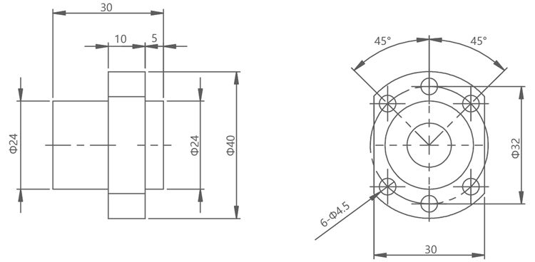 Напряжение тока 2,1 угла шага stepper мотора 1.8° винта шарика Nema 17 (42mm) гибридное/3.7V настоящее 1A, 4 подводящего провода