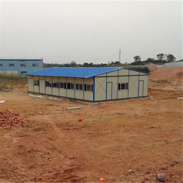 easy assemble heat proof eps sandwich panel  K=1.82m prefabricated house for warehouse