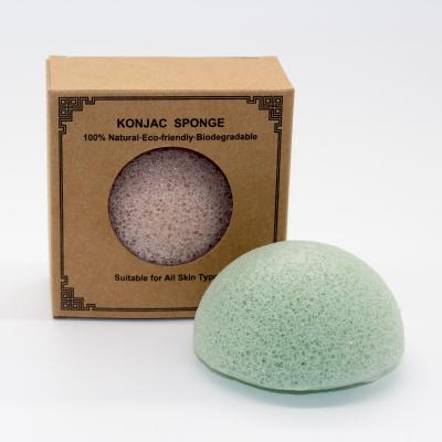 Esponja Konjac do carvão vegetal de bambu do ODM
