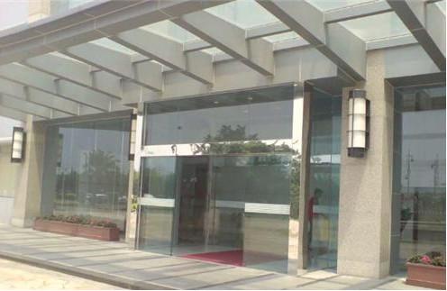 Stainless steel motor Heavy Duty door , workshop mansion exterior automated sliding door