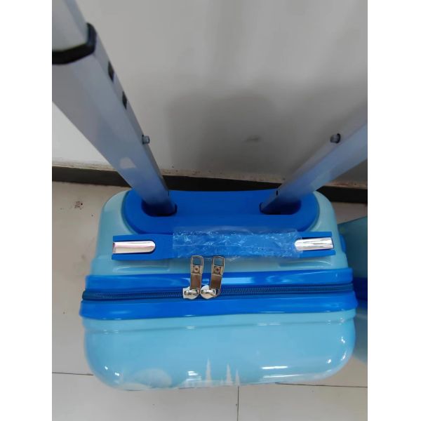 Equipaje de dibujos animados para niños a prueba de agua con ruedas