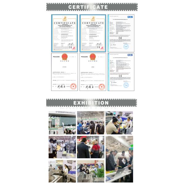 100Kg/H Semi Automatic Frozen French Fries Production Line With Electric Heating 1500W
