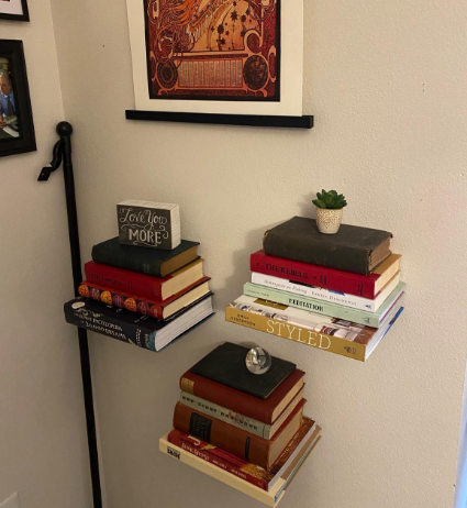 Триугольный бракетный книжный организатор для установки на стену, стола и хранения книг