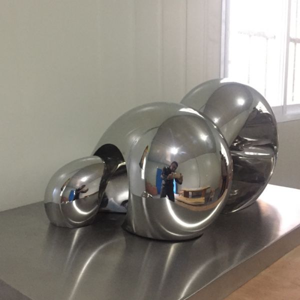 OEM Home Decor Sculptures Abstract Mirror Polished Stainless Steel Sculpture
