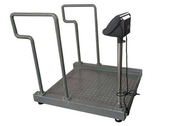 Hospital 1000kg Medical Wheelchair Weighing Scales Carbon Steel