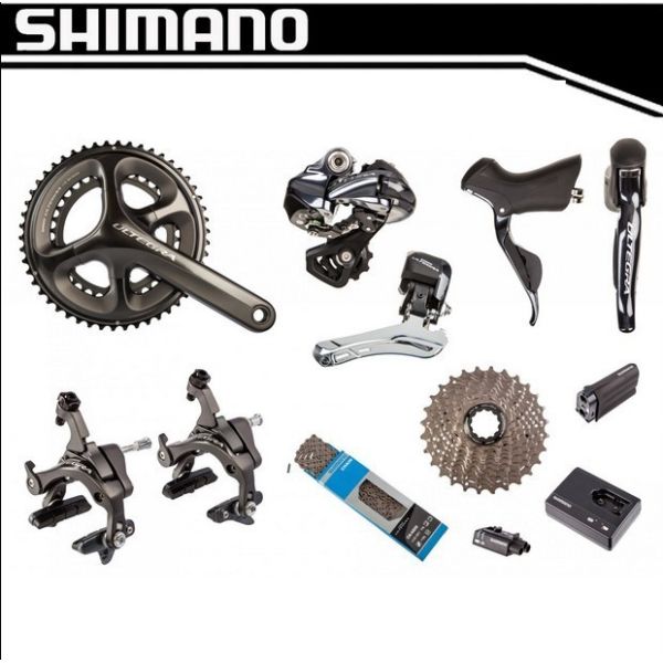 Road Bicycle Parts Magnesium Alloy Ultegra Di2 Groupset
