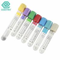 roxo vermelho Grey Green Blue Black Cap amarelo dos tubos da coleção do sangue de 2ml 3ml