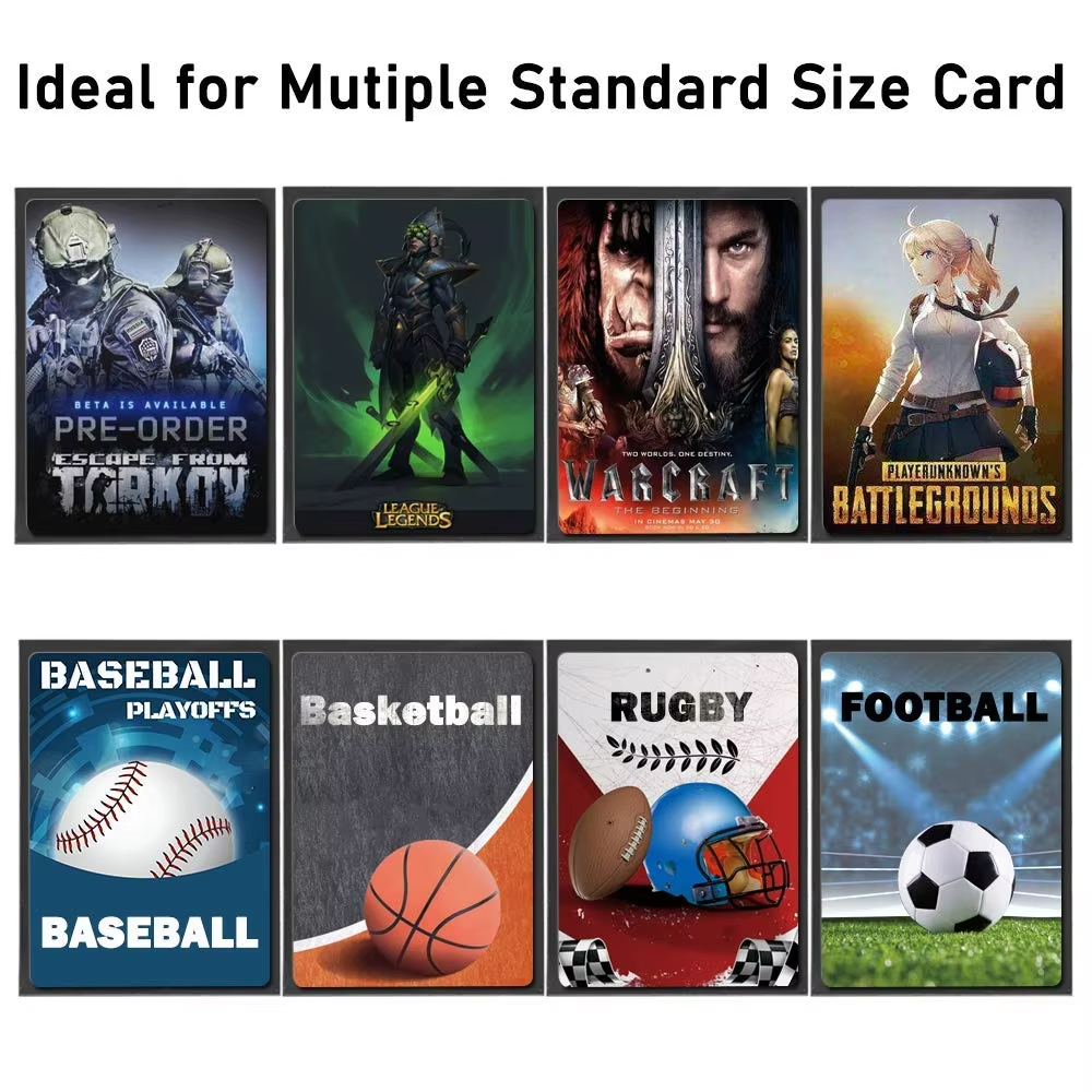 Hot Selling Durable Transparent Matte Waterproof Dustproof Game Cards Protection Sleeve Card Sleeve