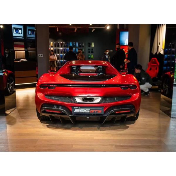 296 Ferrari Widebody Kit OEM Carbon Fiber Engine Guard Plate