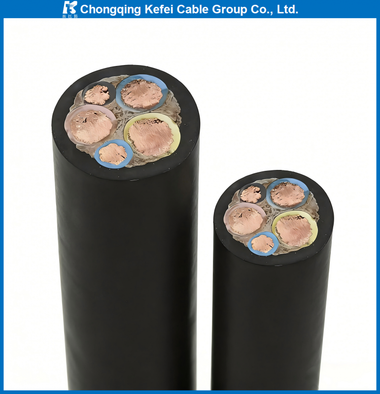 H07RN-F Heavy-Duty Rubber Sheathed Cable - Oil Weather & UV Resistant Flexible Power Cord for Industrial Machinery Wind Turbines & Stage Equipment