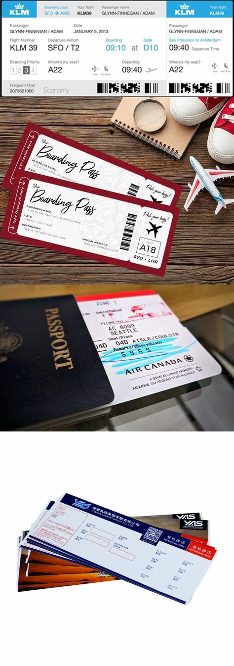 Thermal boarding pass paper Не содержащая BPA пустая термобумага для посадочных талонов 210 г/м2 Black Sense Marks в рулонах