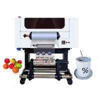 Imprimante DTF UV de 30 cm à deux têtes A3 pour bouteille en plastique acrylique