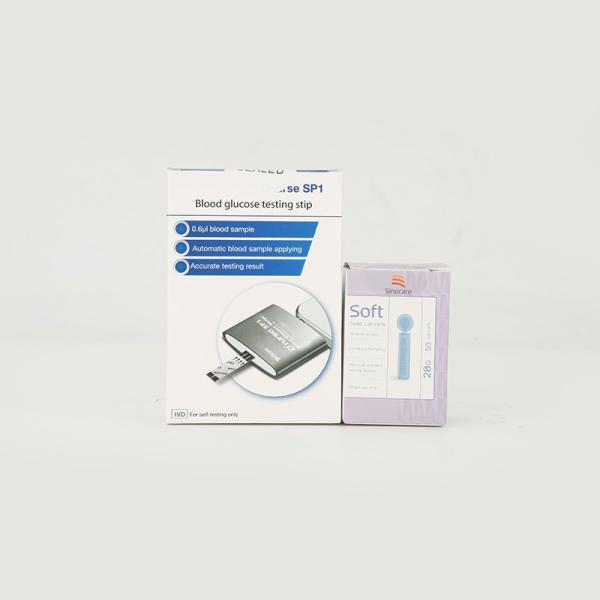 D Nurse Mobile Glucose Meter 10s Test Time With Data Transfer Function / App