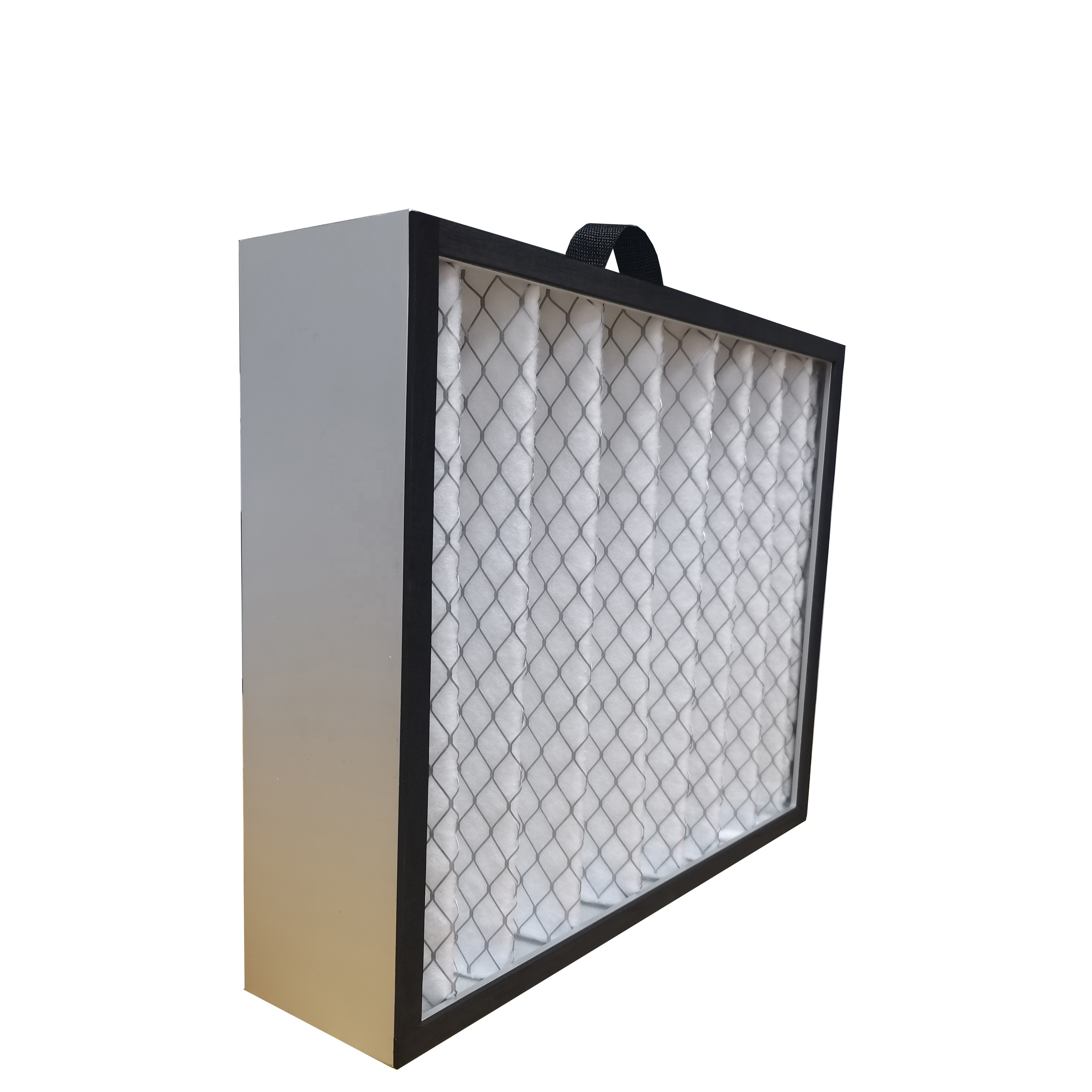 Washable Synthetic Fiber Air Filter with Aluminum Frame and Customizable Dimensions for Efficient Filtration